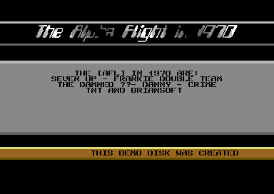Demo Disk